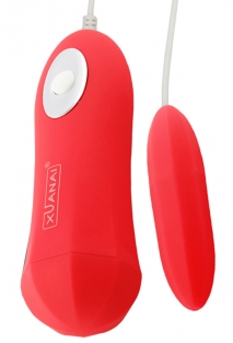 Xuanai Titre�imli Mini Vibrat�r - K�rm�z�